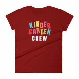 Kindergarten Crew Teacher Kindergartener School Women's T-Shirt - Image 14