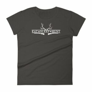 Eat Sleep Hunt Hunting Lovers Women's T-Shirt for Hunters - Image 2