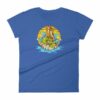 Mermaid Sunset Old School Tattoo Mermaid Sea Life Women's T-Shirt - Image 9