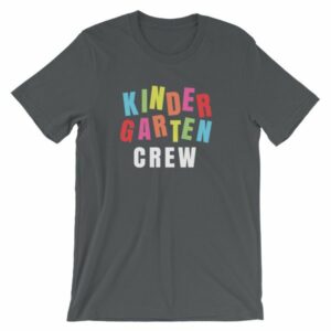 Kindergarten Crew Teacher Kindergartener School T-Shirt - Image 6