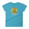 Mermaid Sunset Old School Tattoo Mermaid Sea Life Women's T-Shirt - Image 13