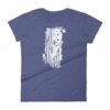 American Lacrosse Player American Flag LAX Women's T-Shirt - Image 4