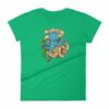 Rise Of Kraken Old School Tattoo Octopus Sea Monster Women's T-Shirt - Image 10
