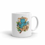 Rise Of Kraken Old School Tattoo Octopus Sea Monster Coffee Mug
