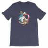 Shark and Anchor Old School Tattoo Sea Life T-Shirt - Image 9