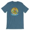 Mermaid Sunset Old School Tattoo Mermaid Sea LifeT-Shirt - Image 3