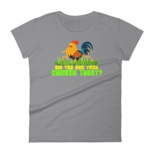 Have You Hugged Your Chicken Today Funny Chicken Lovers Women's T-Shirt - Image 5
