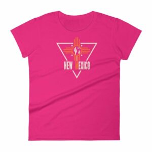 New Mexico Land of Enchantment Zia Sun State Women's T-Shirt - Image 12