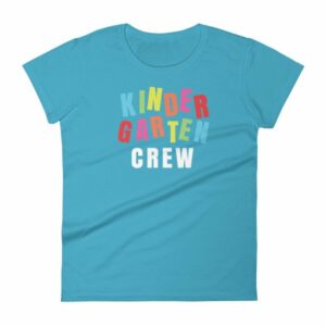 Kindergarten Crew Teacher Kindergartener School Women's T-Shirt - Image 13