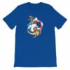 Shark and Anchor Old School Tattoo Sea Life T-Shirt - Image 21