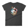 Shark and Anchor Old School Tattoo Sea Life Woman's T-Shirt - Image 3
