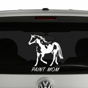 Paint Mom Painted Pony Horse Lovers Vinyl Decal Sticker