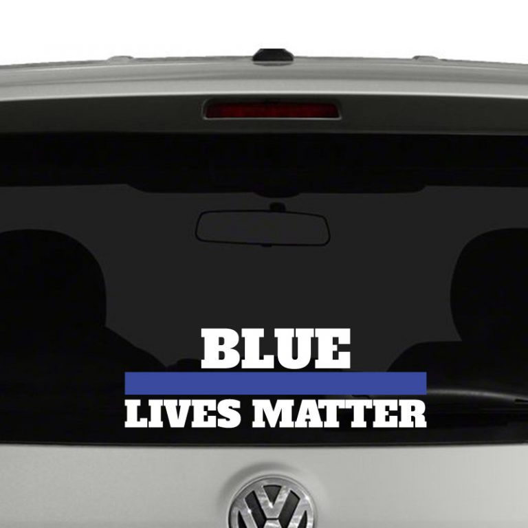 Blur Lives Matter Vinyl Decal Sticker