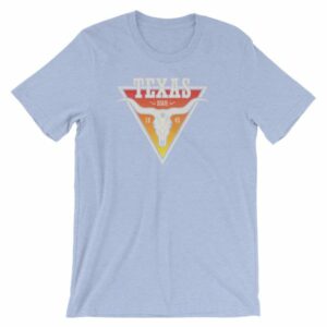 Texas The Lone Star State Longhorn Est. 1845 State Short-Sleeve Unisex T-Shirt - Image 14