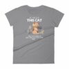 All I Need Is This Cat And That Cat Over There Funny Women's short sleeve t-shirt - Image 5