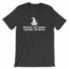 Increase the Dharma Decrease the Drama Meditating Llama Short-Sleeve Unisex T-Shirt - Image 6
