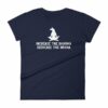 Increase the Dharma Decrease the Drama Meditating Llama Women's short sleeve t-shirt - Image 4
