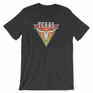Texas The Lone Star State Longhorn Est. 1845 State Short-Sleeve Unisex T-Shirt - Image 7