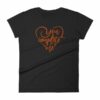 You Complete Me Heart Valentine Lovers T-Shirt Women's short sleeve t-shirt - Image 3