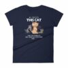 All I Need Is This Cat And That Cat Over There Funny Women's short sleeve t-shirt - Image 4