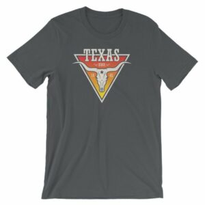 Texas The Lone Star State Longhorn Est. 1845 State Short-Sleeve Unisex T-Shirt - Image 5