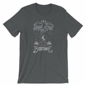 I Read Past My Bedtime Book Lovers Reading Short-Sleeve Unisex T-Shirt - Image 5