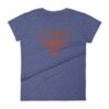 You Complete Me Heart Valentine Lovers T-Shirt Women's short sleeve t-shirt - Image 7