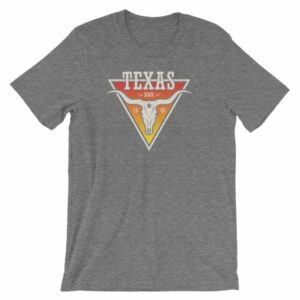 Texas The Lone Star State Longhorn Est. 1845 State Short-Sleeve Unisex T-Shirt - Image 11