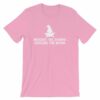Increase the Dharma Decrease the Drama Meditating Llama Short-Sleeve Unisex T-Shirt - Image 13