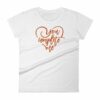 You Complete Me Heart Valentine Lovers T-Shirt Women's short sleeve t-shirt - Image 2