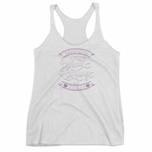 Empowered Women Empower Women Vintage Text Women's Racerback Tank - Image 11