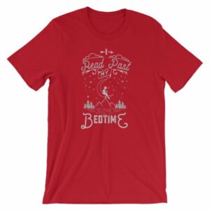 I Read Past My Bedtime Book Lovers Reading Short-Sleeve Unisex T-Shirt - Image 12