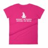 Increase the Dharma Decrease the Drama Meditating Llama Women's short sleeve t-shirt - Image 16