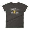 Sorry Im late My Cat Was Sitting On Me Funny Kitty Women's short sleeve t-shirt - Image 2