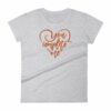 You Complete Me Heart Valentine Lovers T-Shirt Women's short sleeve t-shirt - Image 8