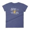 Sorry Im late My Cat Was Sitting On Me Funny Kitty Women's short sleeve t-shirt - Image 6