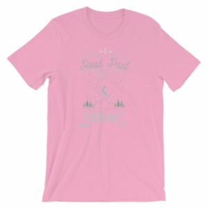 I Read Past My Bedtime Book Lovers Reading Short-Sleeve Unisex T-Shirt - Image 13