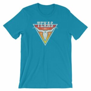 Texas The Lone Star State Longhorn Est. 1845 State Short-Sleeve Unisex T-Shirt - Image 15