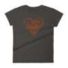 You Complete Me Heart Valentine Lovers T-Shirt Women's short sleeve t-shirt - Image 4