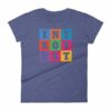 INTOVERT Fun Colorful But Not A People Person Women's short sleeve t-shirt - Image 6