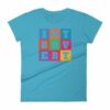INTOVERT Fun Colorful But Not A People Person Women's short sleeve t-shirt - Image 13