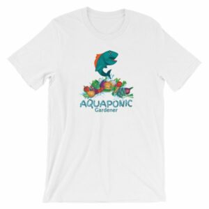 Aquaponic Gardener Alternative Organic Gardening Aquaponics Short-Sleeve Unisex T-Shirt - Image 2
