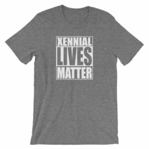 Xennial Lives Matter The Next Generation Short-Sleeve Unisex T-Shirt - Image 8