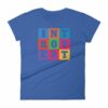 INTOVERT Fun Colorful But Not A People Person Women's short sleeve t-shirt - Image 9
