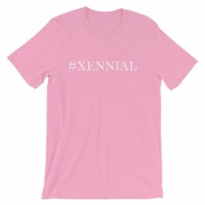 Xennial The Next Generation Hashtag Xennial Short-Sleeve Unisex T-Shirt - Image 12