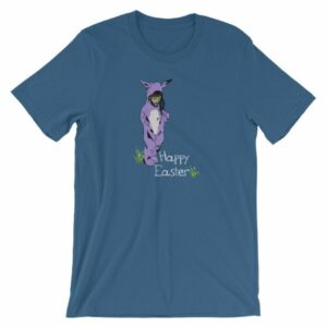 Jesus In A Bunny Suit Happy Easter Funny Short-Sleeve Unisex T-Shirt - Image 8