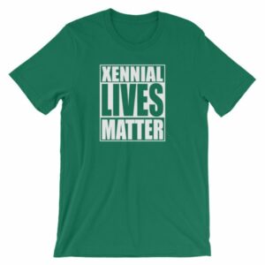 Xennial Lives Matter The Next Generation Short-Sleeve Unisex T-Shirt - Image 9