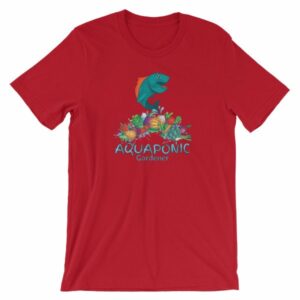 Aquaponic Gardener Alternative Organic Gardening Aquaponics Short-Sleeve Unisex T-Shirt - Image 14