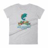 Aquaponic Gardener Alternative Gardening Organic Aquaponics Women's short sleeve t-shirt - Image 8