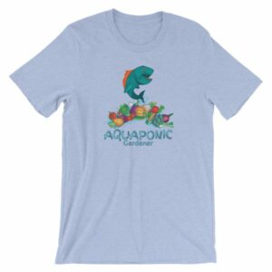 Aquaponic Gardener Alternative Organic Gardening Aquaponics Short-Sleeve Unisex T-Shirt - Image 12